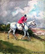 unknow artist Classical hunting fox, Equestrian and Beautiful Horses, 180. oil painting picture wholesale